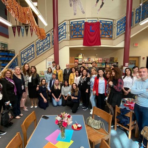 Visited Samuel Tucker Elementary School in Alexandria, VA