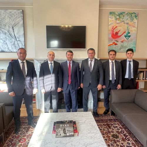 Anar Karimov, Minister of Culture of Azerbaijan visited ADA Art Gallery