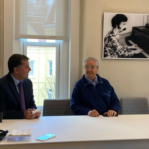 We hosted Dr. Shapoor Ansari at a luncheon